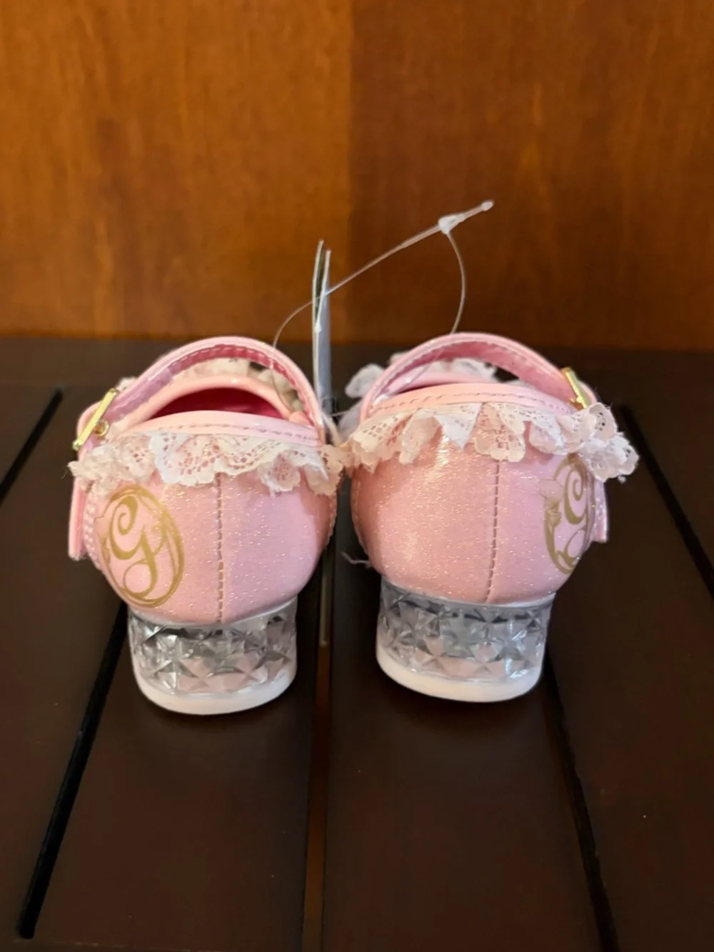 New Toddler 6 Wicked Pink Glinda light up heels